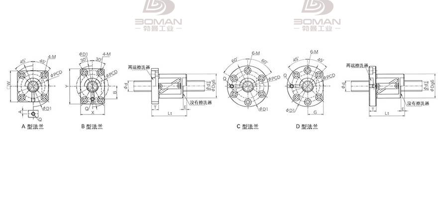 KURODA GR2510GS-AALR 黑田精工丝杆规格说明