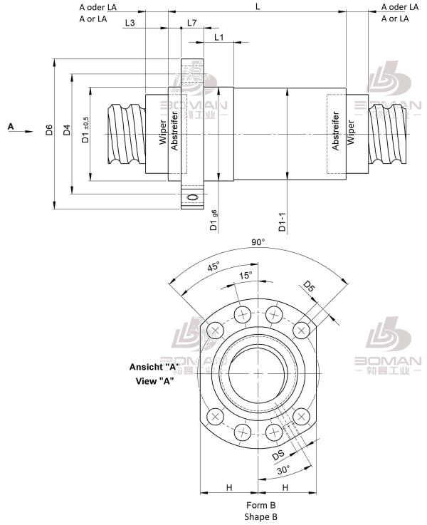 STEINMEYER施坦梅尔 3416/12.40.7,5.4N steinmeyer丝杠中国